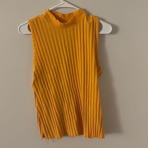 Mock neck tank top